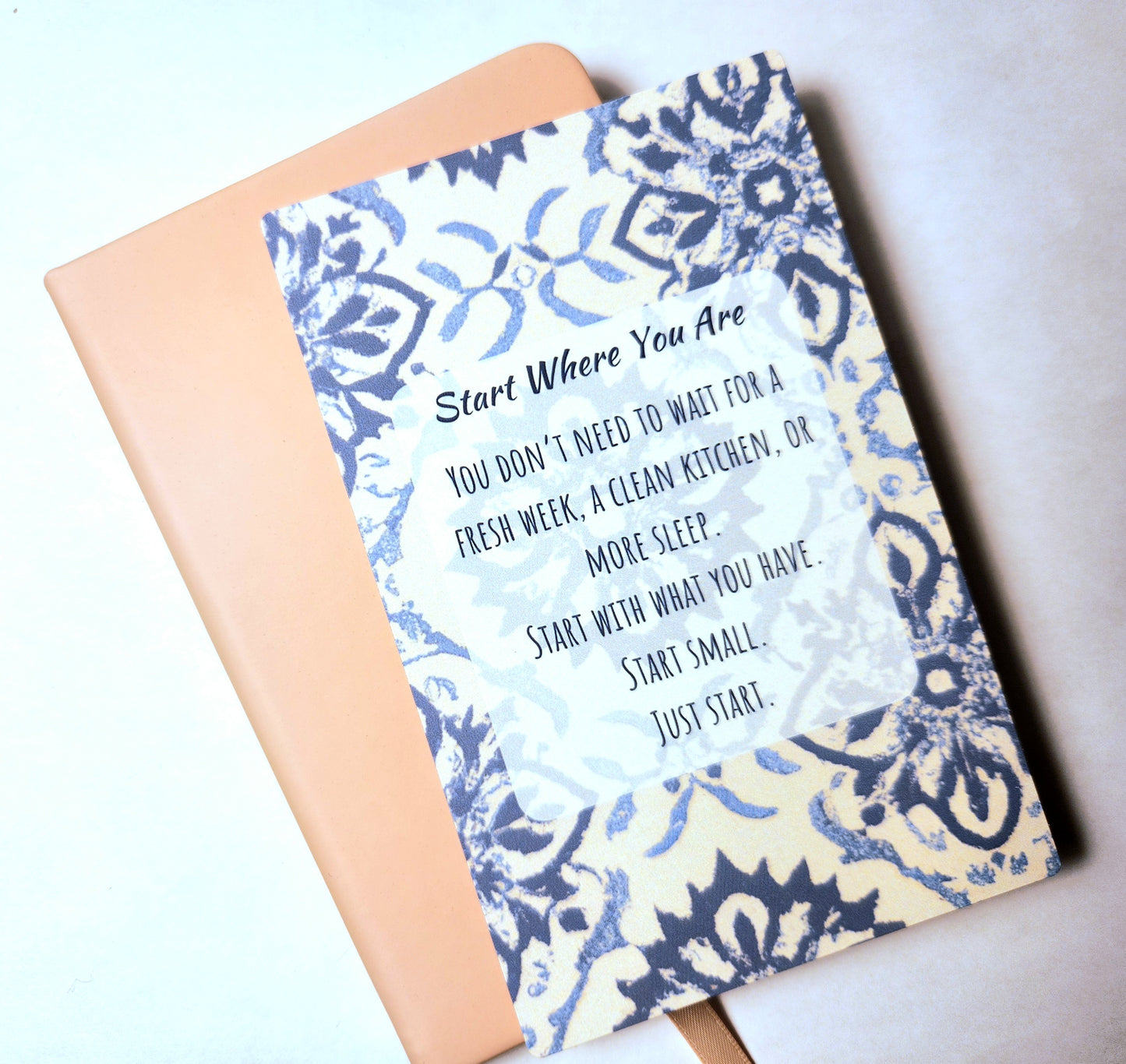 🌸 Mom Hug in a Box – Affirmation Cards; Journal Gift Set